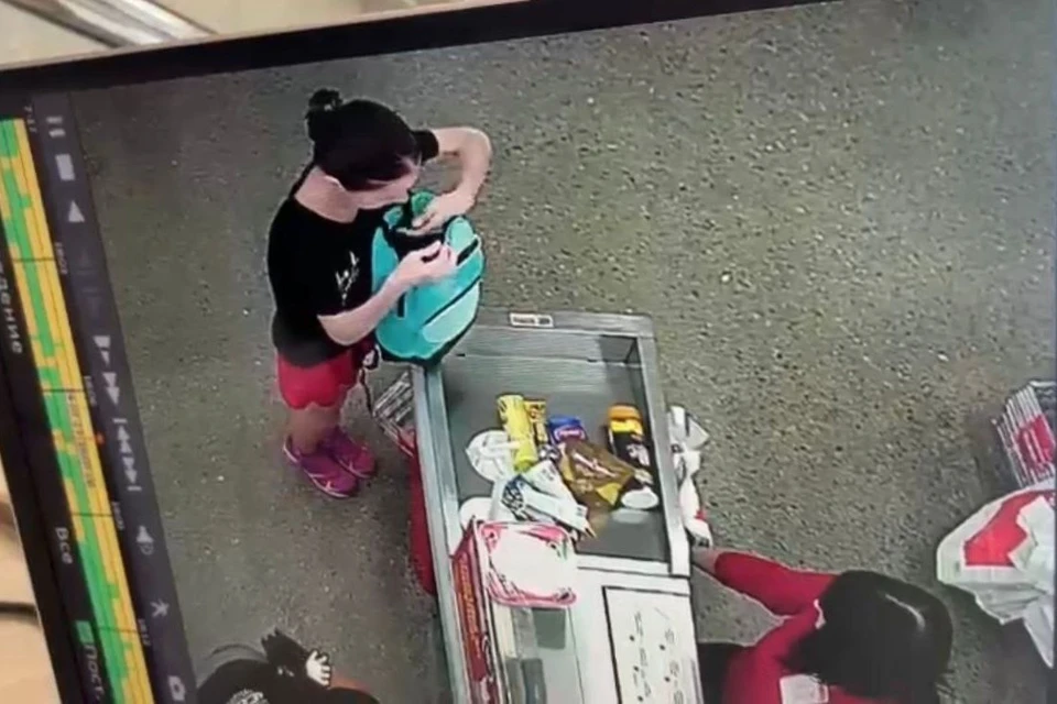 Кадр с записи видеонаблюдения.