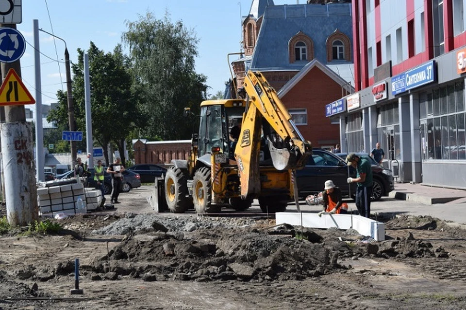 Улицу Спартака в Иванове обещают сделать к 1 ноября. ФОТО: администрация Иванова