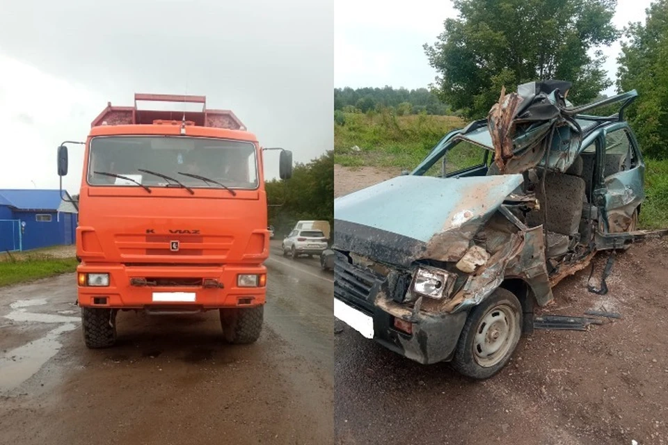 Пострадавшего увезли в больницу. Фото: Госавтоинспекция Удмуртии