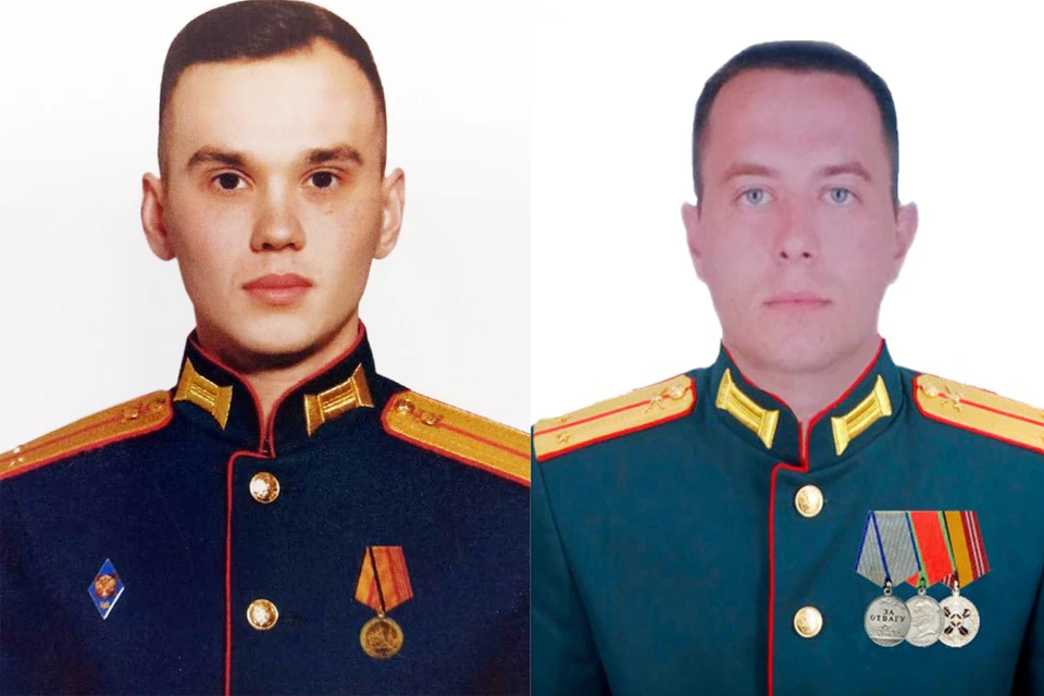 Лейтенант Владислав Парфионов и Лейтенант Александр Миклуха