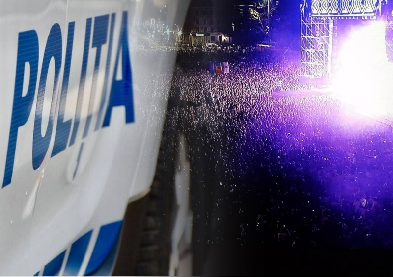 Для полиции подсчет людей на концерте заезжей группы важнее, чем жизни рядовых жителей Молдовы. Фото: коллаж КП
