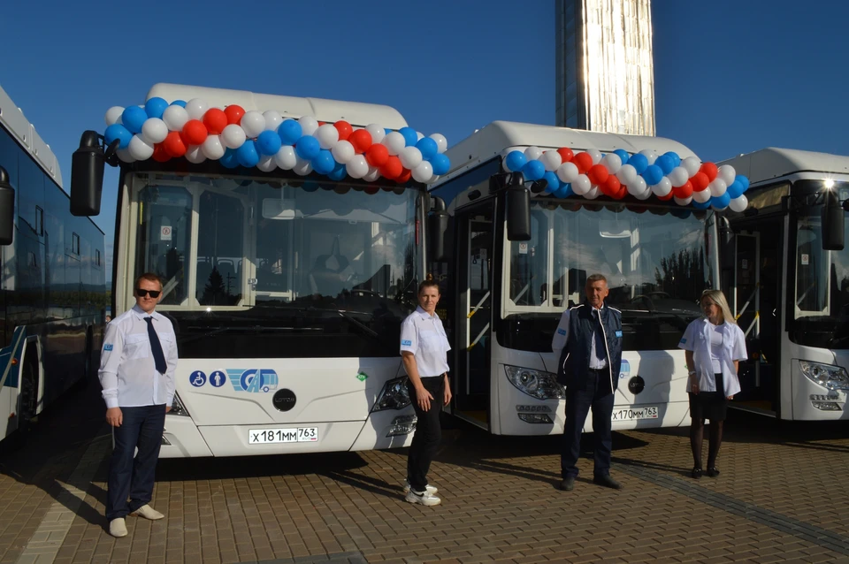 В Самаре представили новые автобусы