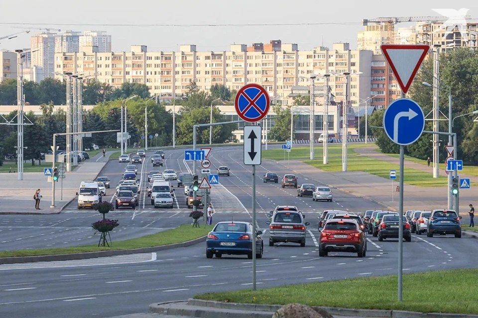 Часть центральных улиц Минска будет перекрыта 8 сентября. Снимок носит иллюстративный характер.