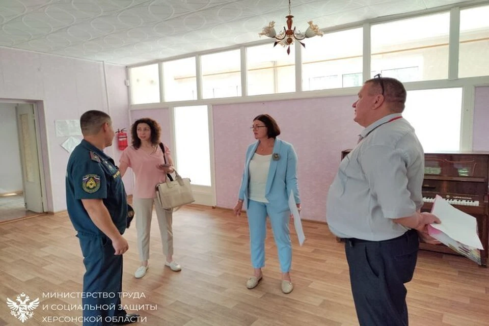 Алешкинскому дому-интернату подобрали новое помещение в Скадовске. Фото: министерство труда и социальной защиты Херсонской области.