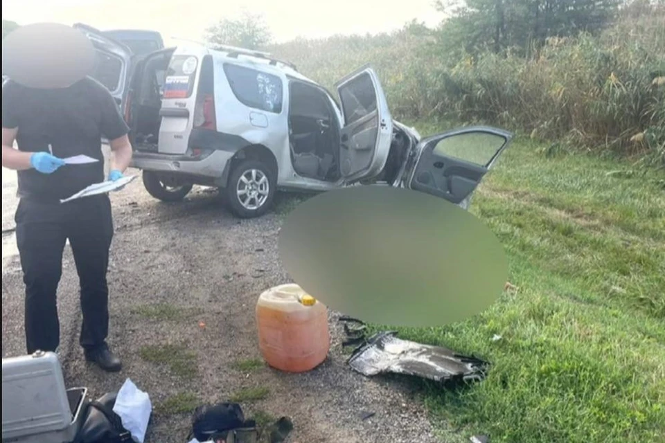 Водитель и пассажир Lada Largus скончались на месте аварии Фото: пресс-служба УГИБДД ГУ МВД РФ по Краснодарскому краю