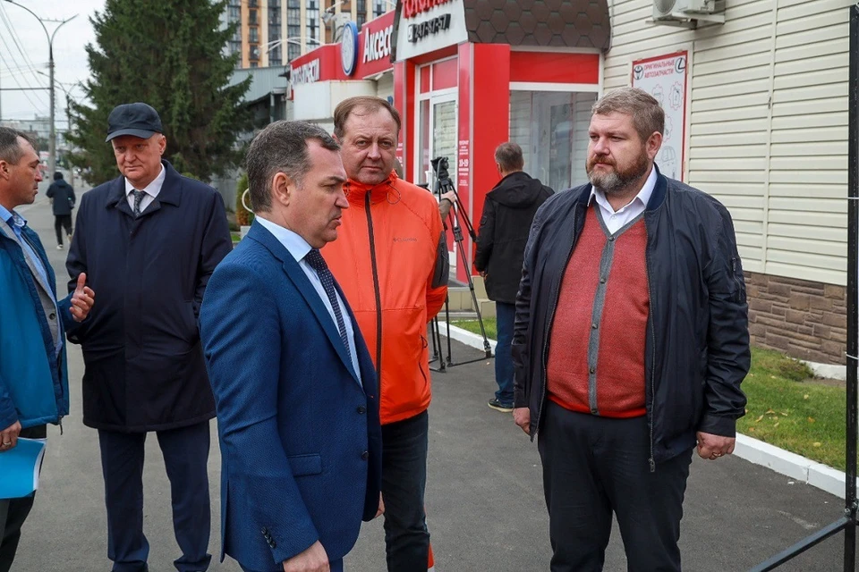 В Новосибирске закончили масштабный ремонт улицы Писарева. Фото: пресс-служба мэрии Новосибирска