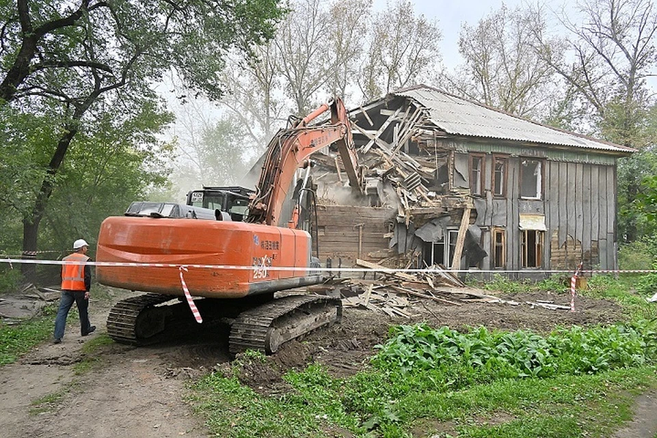 Дом на переулке Картографическом, 11 был предварительно расселен