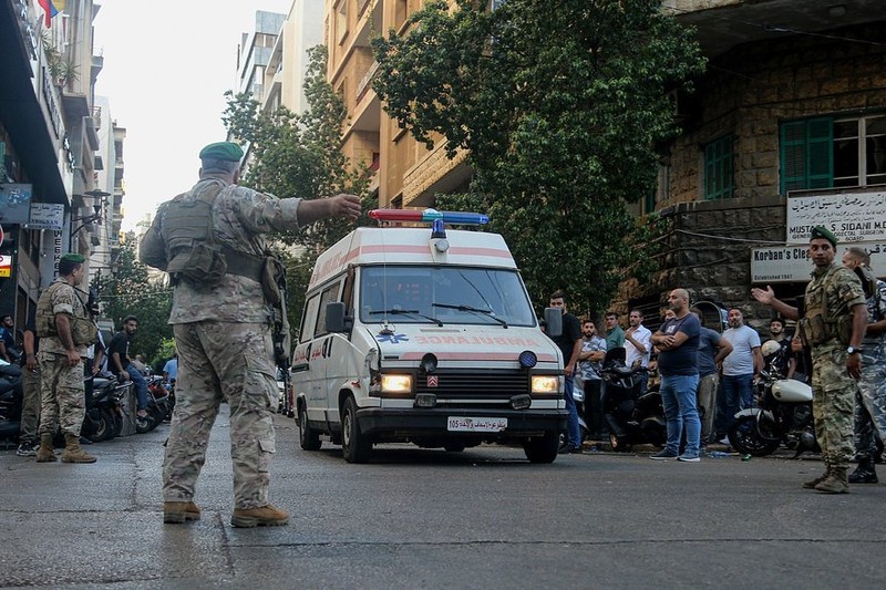 В результате массовых взрывов пейджеров Ливане 17 сентября погибли 11 человек, число пострадавших достигло четырех тысяч человек. Фото: Marwan Naamani / dpa / Globallookpress.com