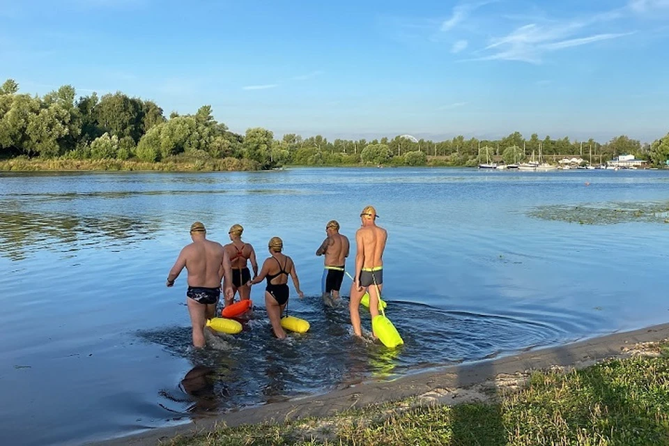 На Волге будет проходить марафонский заплыв «Золотое кольцо России».