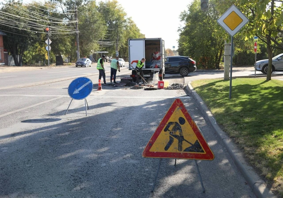 Дороги Воронежа готовят к зиме.
