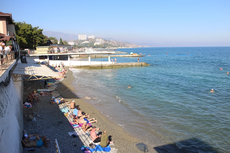 В Крыму тепло и сухо