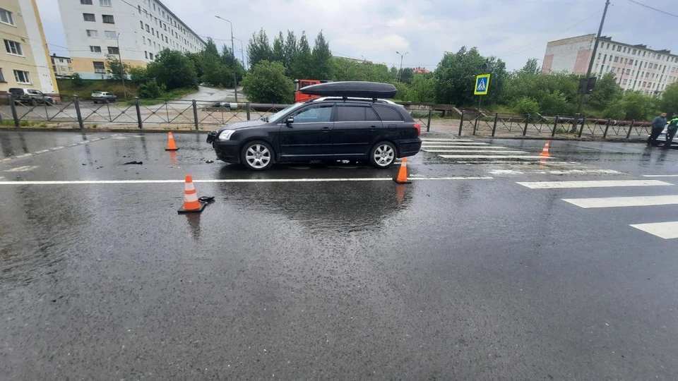 Пьяный водитель сбил северянку на нерегулируемом пешеходном переходе. Фото: СУ СК по Мурманской области