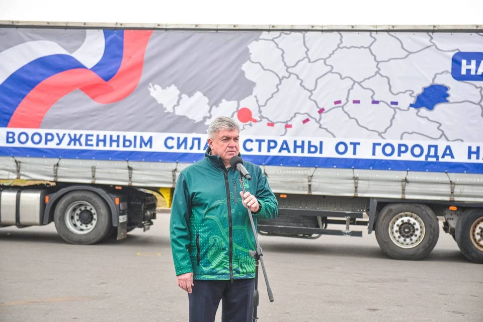 Гуманитарный груз. Фото: Телеграм-канал мэра Набережных Челнов