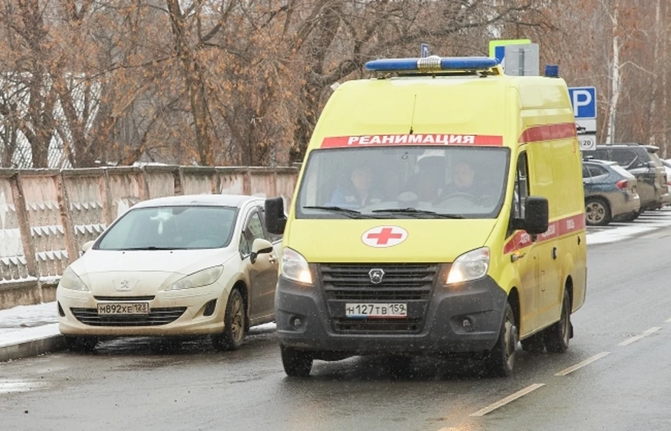 На месте работали сотрудники ГАИ.