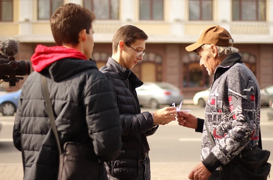 День белых журавлей - международная памятная дата, которой в ДНР уделяют особое внимание. Фото: Движение Первых