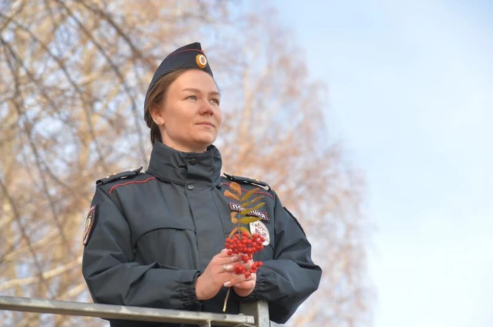 Яна Норицына служит в полиции семь лет. Фото: ГУ МВД России по Пермскому краю.