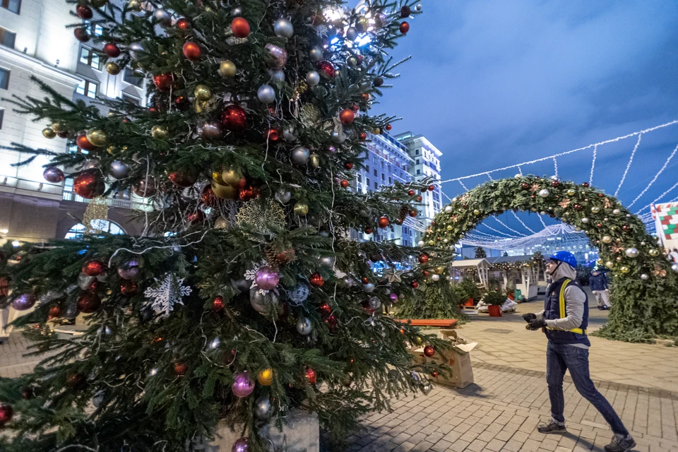 Ограничения связаны с установкой новогодней елки