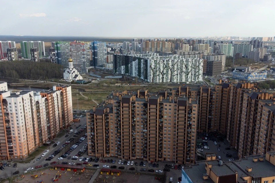 Кудрово - один из самых густонаселенных районов вблизи Петербурга.