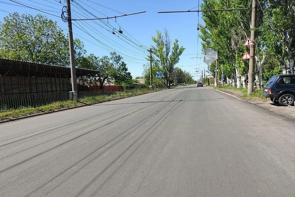 Нижегородцы восстановили в Харцызске и Иловайске около 100 километров дорог за 3 года. Фото: Минтранс ДНР