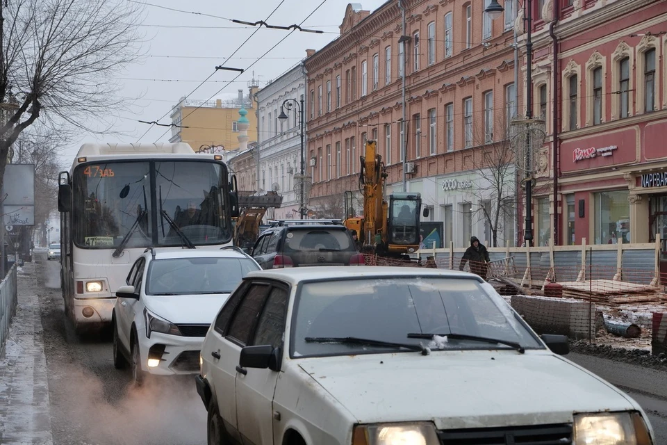 Общественный транспорт следует по измененным схемам