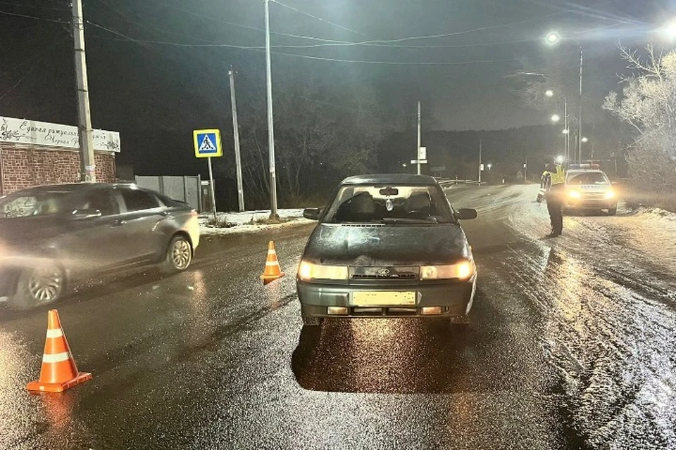 Пенсионерку увезли в больницу. Фото: Госавтоинспекция Удмуртии