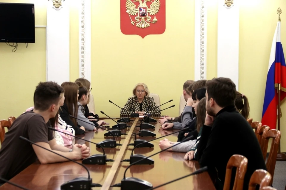 Татьяна Панфилова встретилась со студентами РГУ.