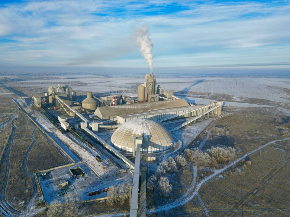 Фото: Серебрянский цементный завод.