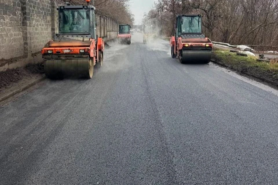 В Макеевке дополнительно отремонтировали более пяти километров дорог. Фото: Минтранс ДНР