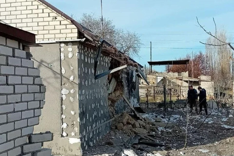 Основной удар принял на себя Новокаховский городской округ - по нему ВСУ неоднократно ударили 5 января. ФОТО: тг-канал Владимира Сальдо