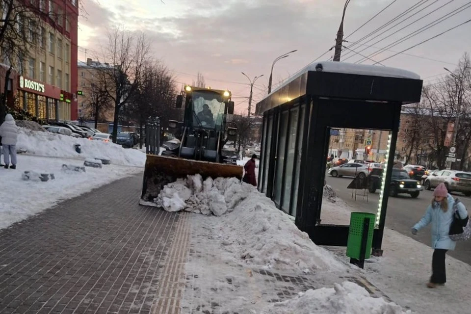 В ночь на 13 января из Ижевска вывезли 19,3 тысячи кубометров снега. Фото: администрация Ижевска