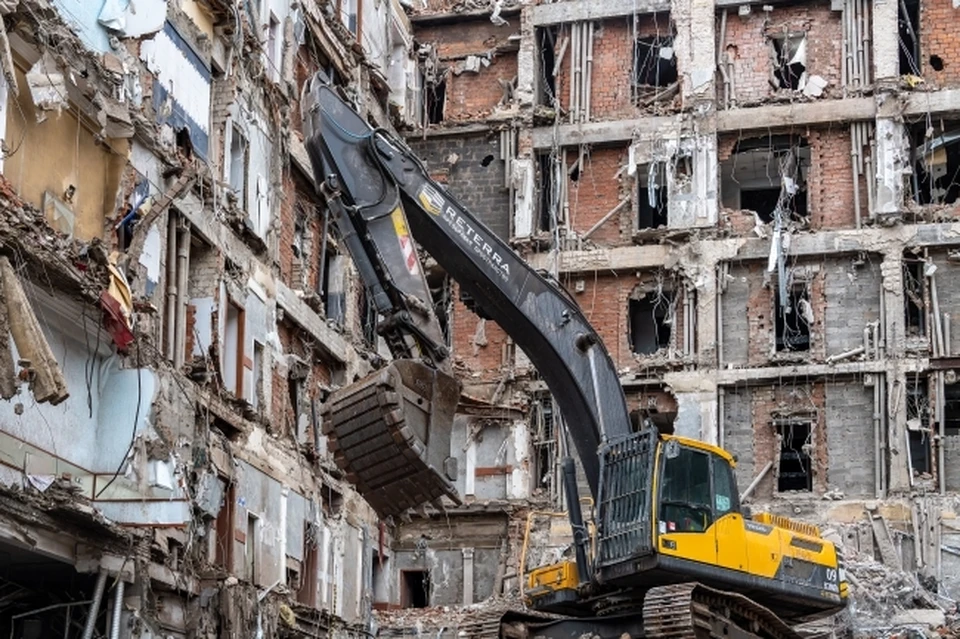 Тематическое фото: снос зданий.