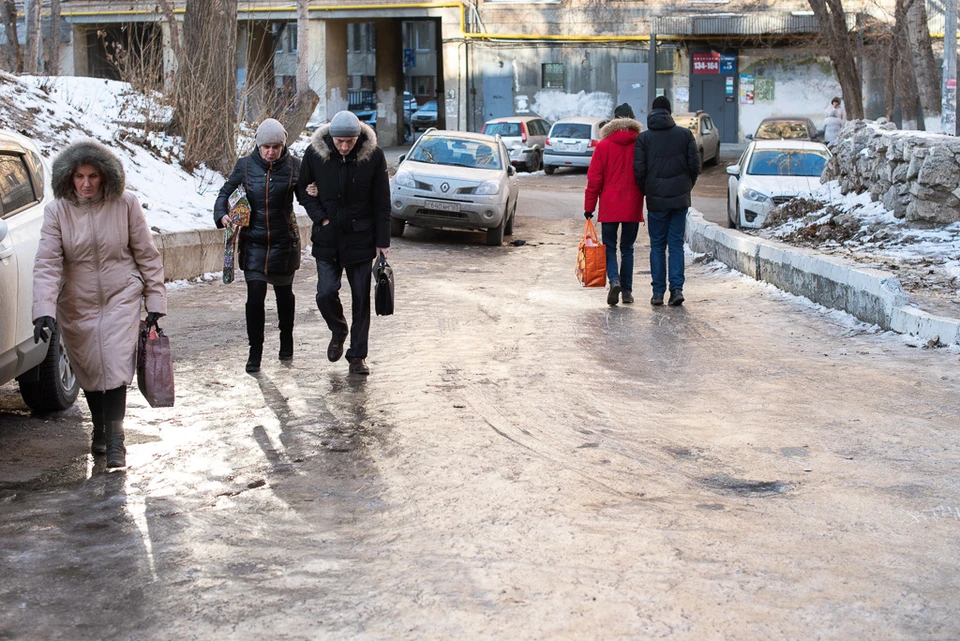 В ночь на понедельник ожидается сильный гололед