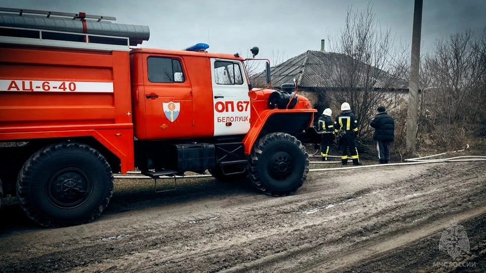 Когда прибыли спасатели она уже была мертва. ФОТО: МЧС России