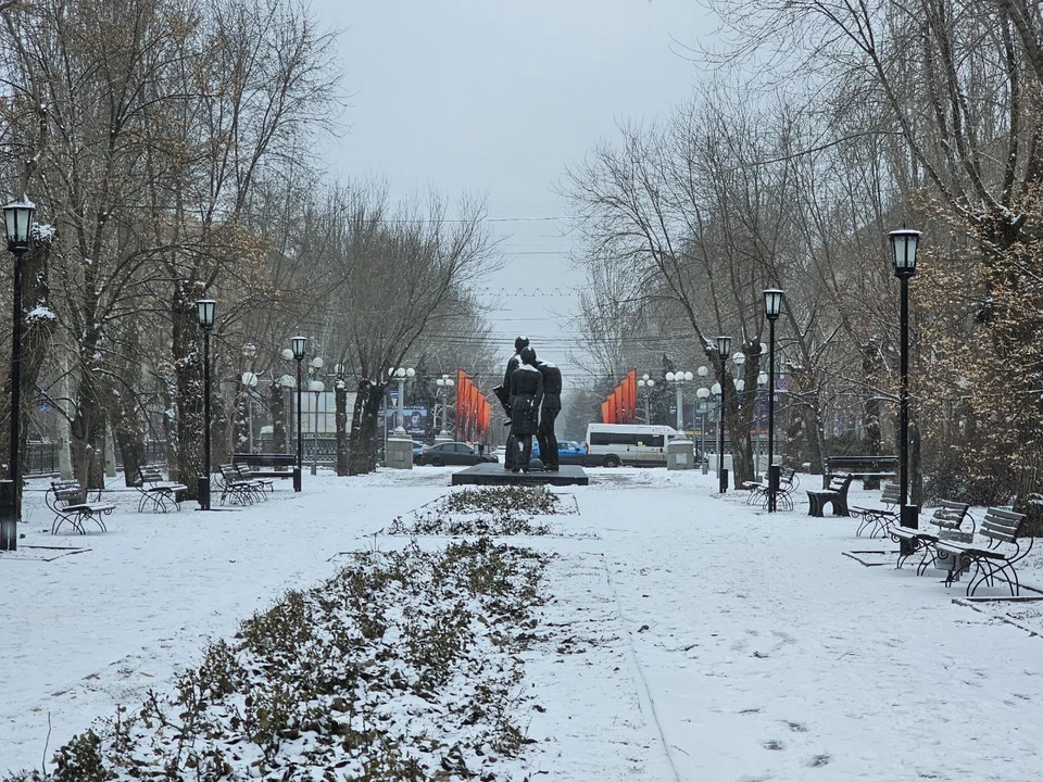 В Волгограде еще будут зима и снег.