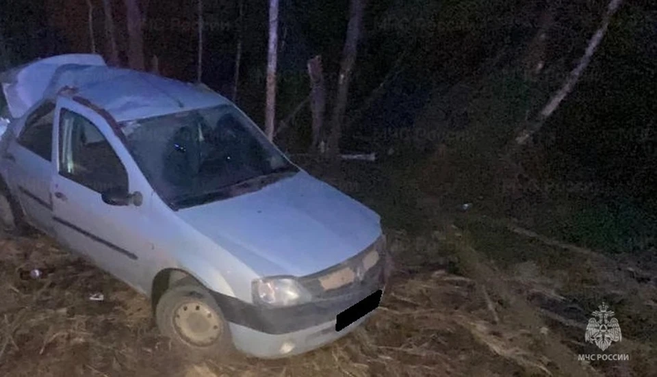 В Мосальске "Рено" попал в аварию