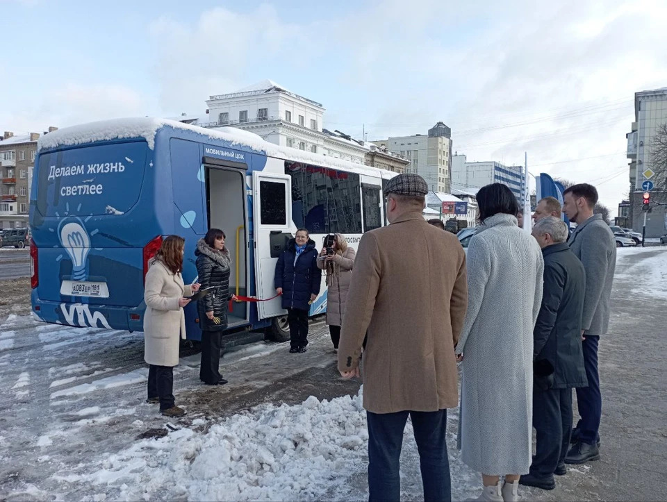 Теперь получить услуги можно будет в отдаленных населенных пунктах ЛНР. ФОТО: ТГ-канал Яны Пащенко