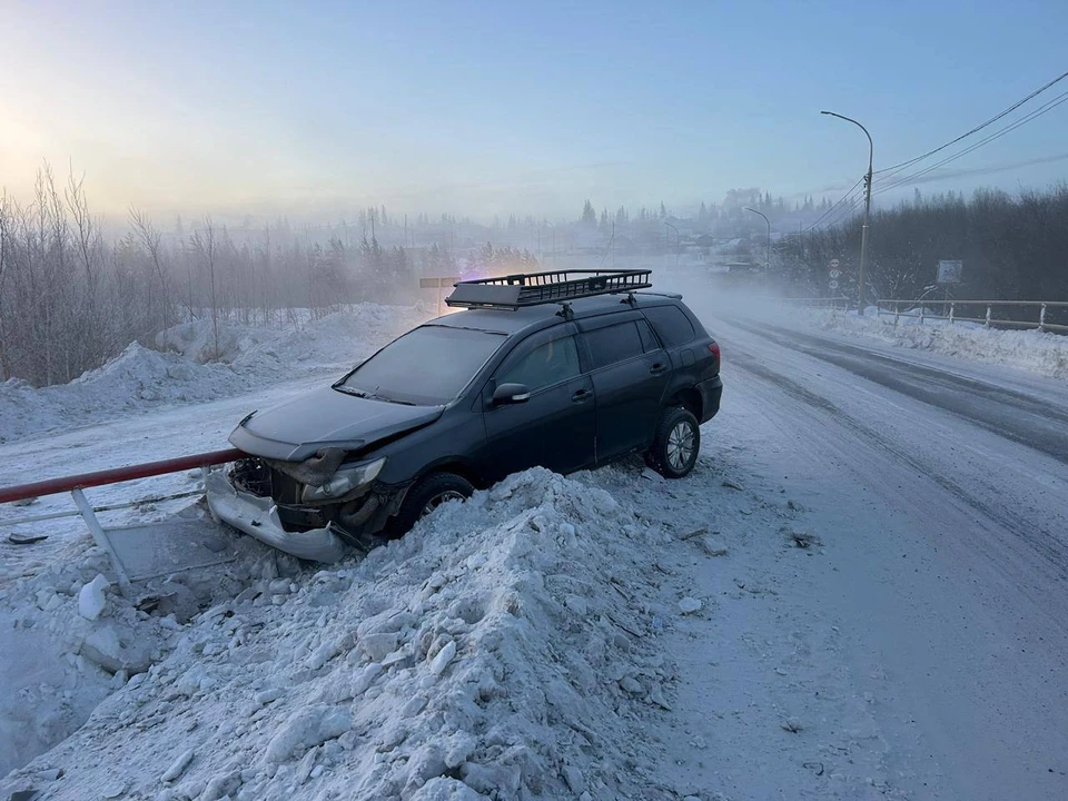 В момент ДТП водитель находился в состоянии алкогольного опьянения. Фото: Госавтоинспекция Якутии.