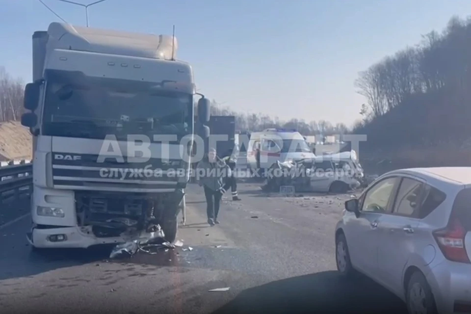 Пострадал один человек. Фото: принтскрин видео «Автогарант».