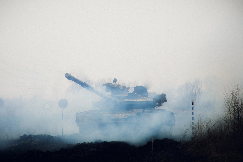 Российские военные захватили танк ВСУ в Курской области. Фото носит иллюстративный характер.