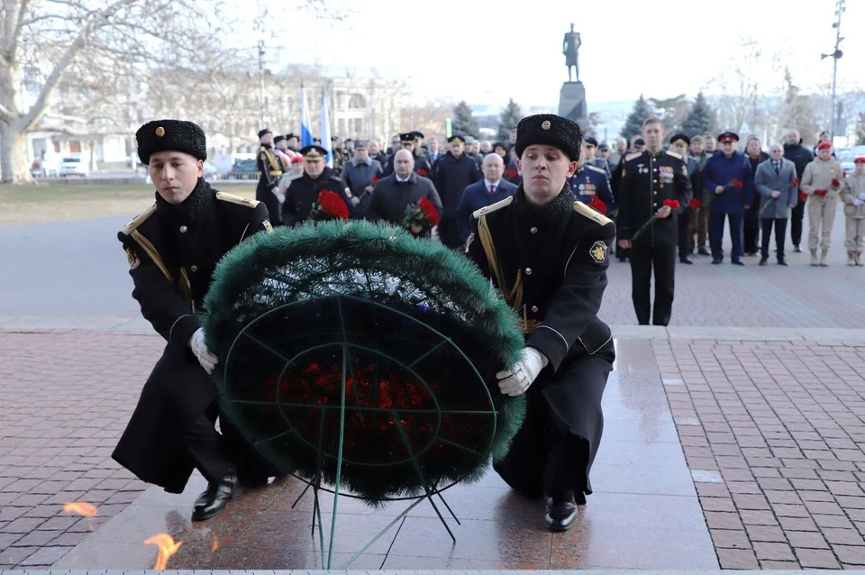 23 февраля в Севастополе отмечают День защитников Отечества и День народной воли. Фото: t.me/umvd_92