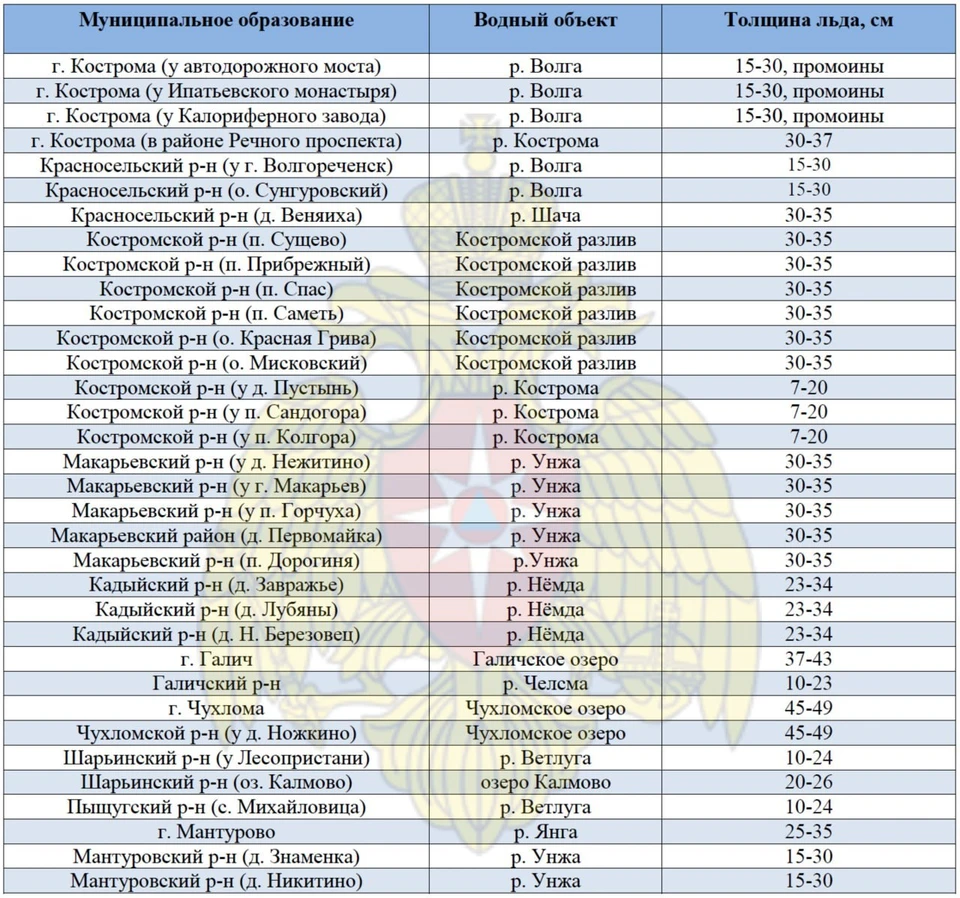 Фото: пресс-служба ГУ МЧС России по Костромской области