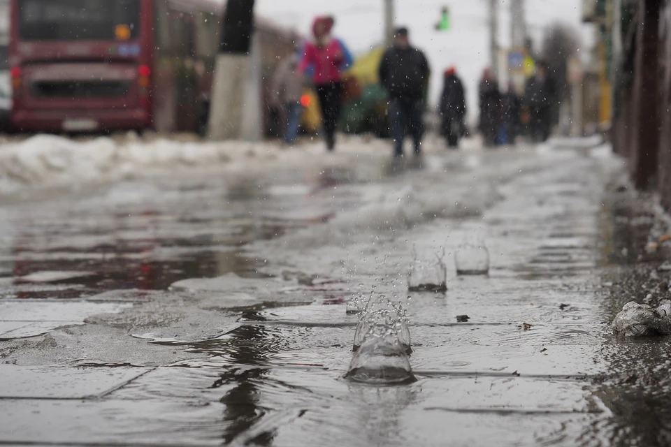 В начале рабочей недели в Воронеже днем температура поднимется выше нуля.
