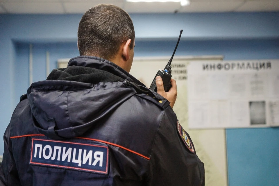 Сотрудники полиции задержали подозреваемого