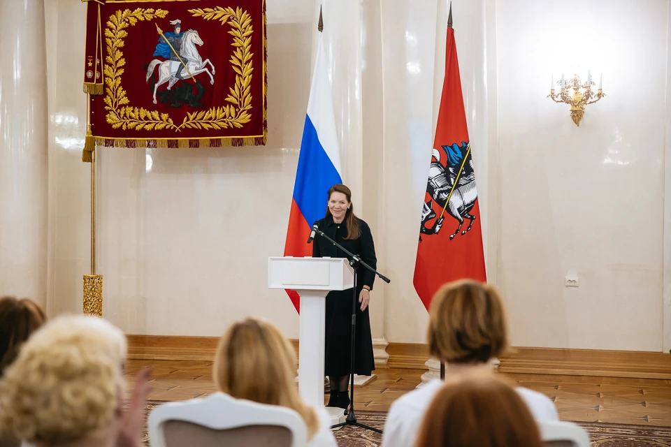 Заместитель мэра Москвы по вопросам социального развития Анастасия Ракова.