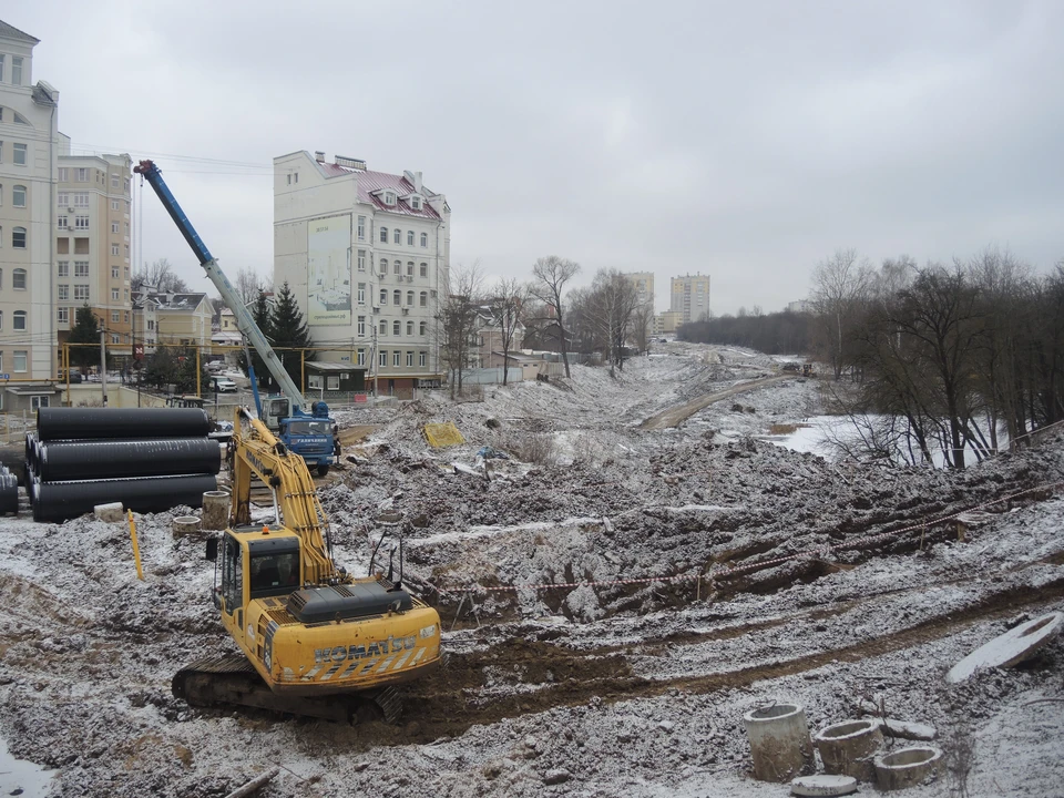 Дорогу активно подготавливали все последние месяцы.