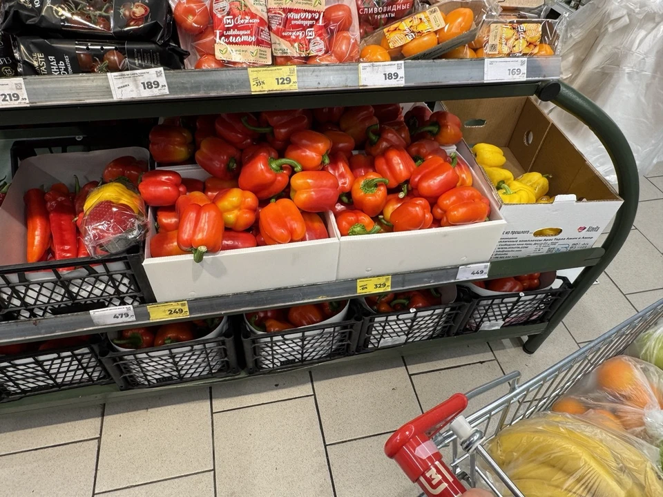 В овощах на продуктовых прилавках в Тюменской области обнаружили опасные нитраты.