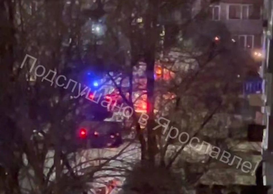 К счастью, обошлось без пострадавших. Пожарные справились с огнем к 20:05. Фото: "Подслушано в Ярославле"