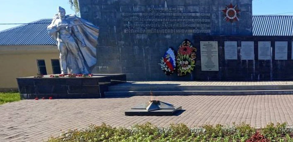 В Калужской области осквернили памятник воинской славы