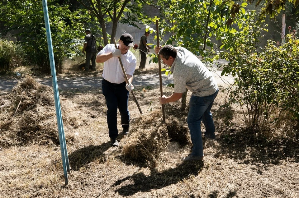 К участию в субботнике приглашают всех желающих. Фото: ТГ/Моргун