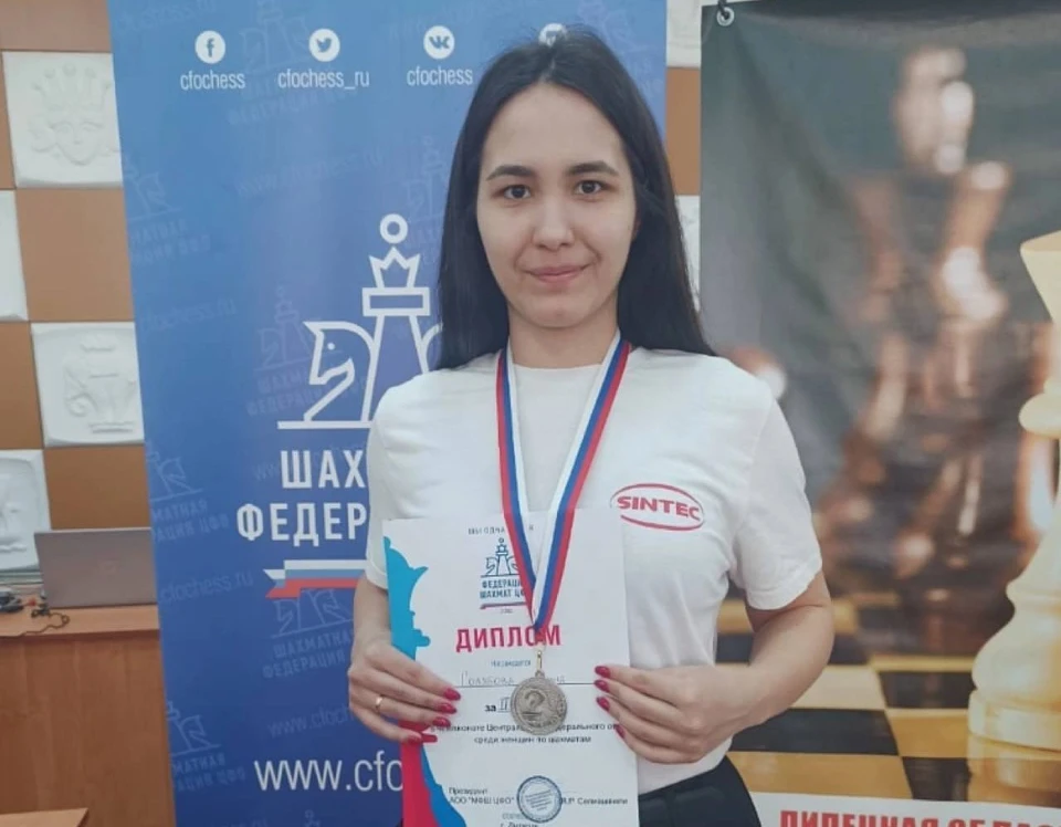 Шахматистка из Калуги завоевала серебро на чемпионате ЦФО